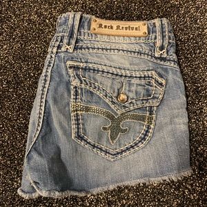 🔥🔥 ROCK REVIVAL BOOTY SHORTS